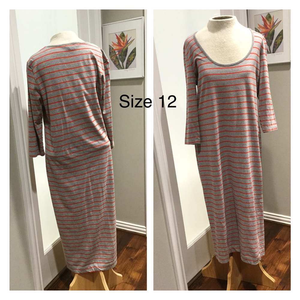 FRENCH CONNECTION Midi 3/4 Sleeve Dress Size 12